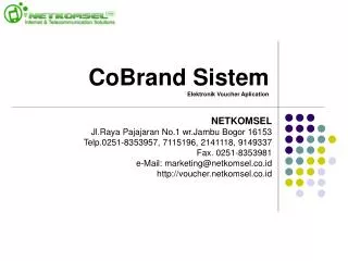 cobrand sistem elektronik voucher aplication