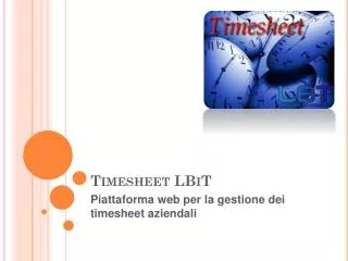 timesheet lbit