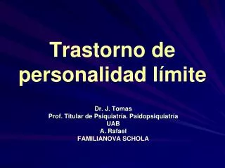 PPT - TRASTORNO DE LA PERSONALIDAD NARCISISTA PowerPoint Presentation ...