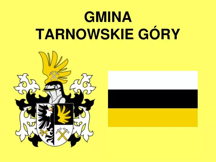 gmina tarnowskie g ry