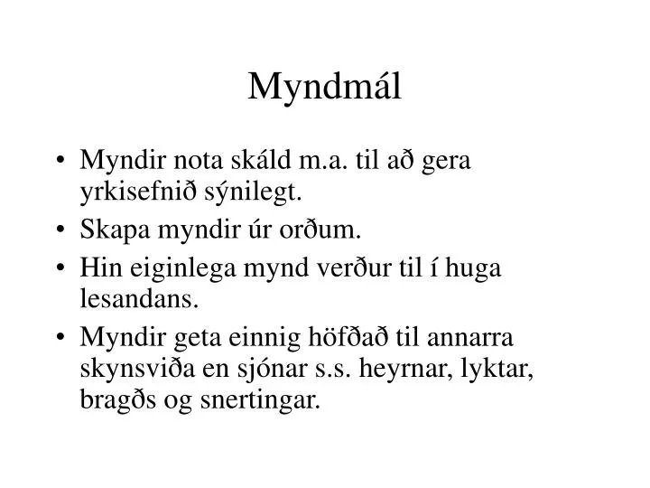 myndm l