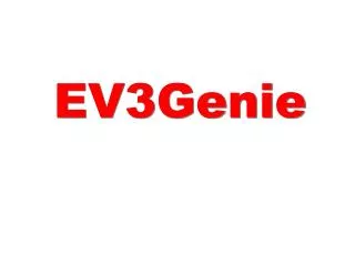 EV3Genie