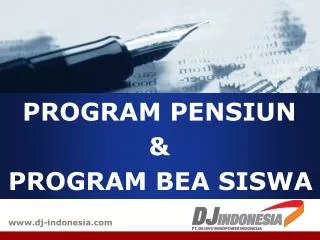 program pensiun