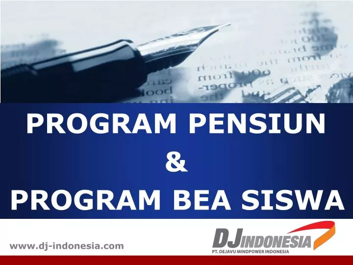 program pensiun