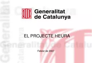 el projecte heura
