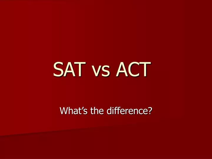 sat vs act