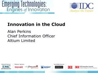 Innovation in the Cloud