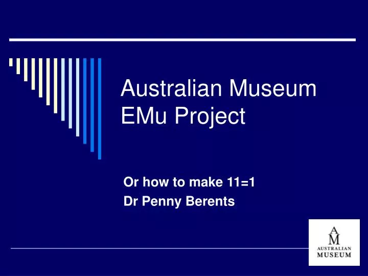 australian museum emu project