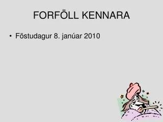 forf ll kennara