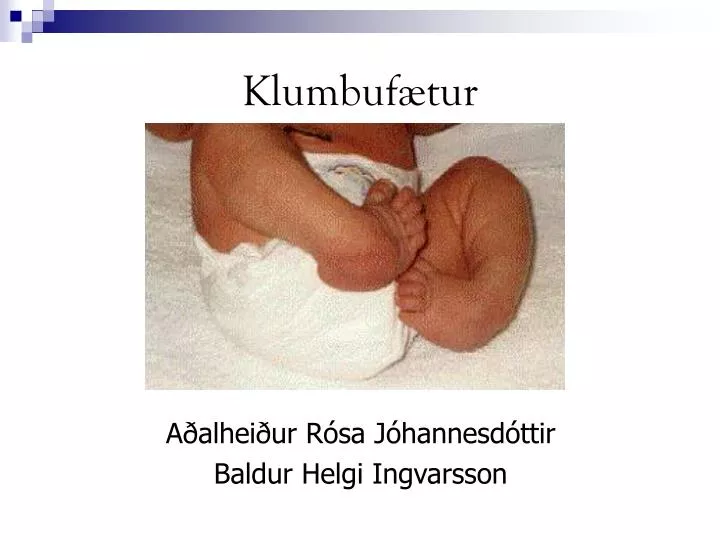 klumbuf tur