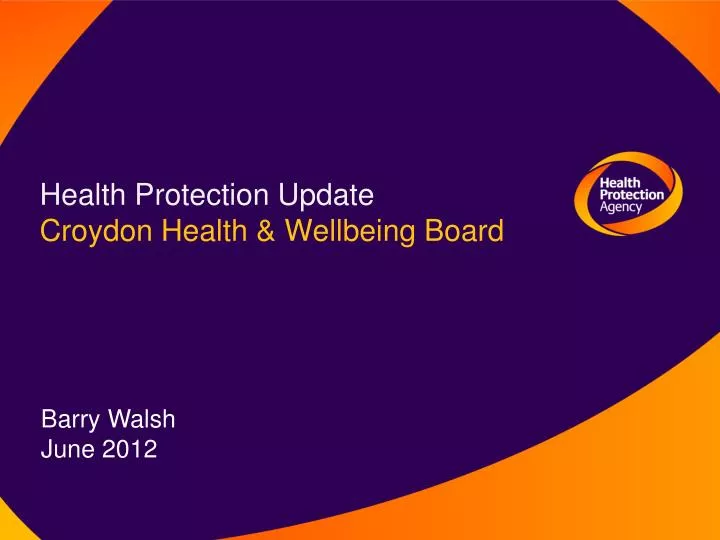 health protection update croydon health wellbeing board