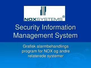 security information management system