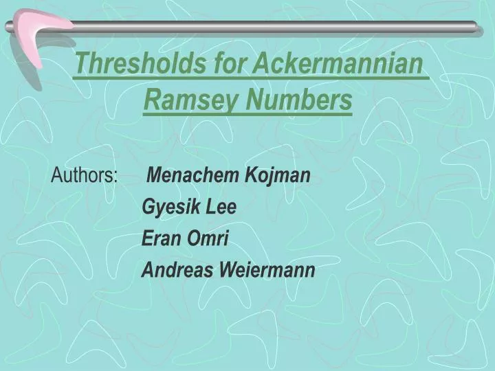 thresholds for ackermannian ramsey numbers