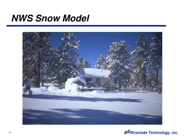 nws snow model