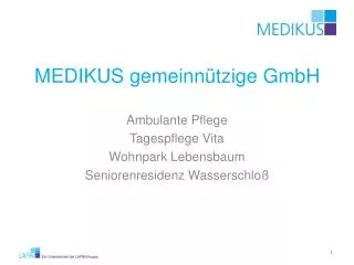 medikus gemeinn tzige gmbh