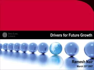 Drivers for Future Growth