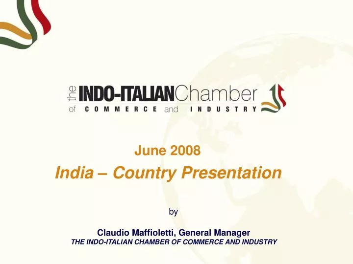 june 2008 india country presentation