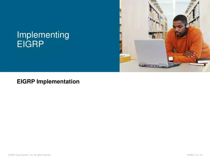 implementing eigrp
