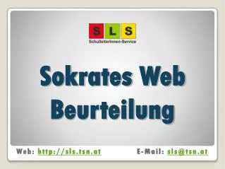 sokrates web beurteilung