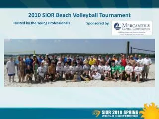 2010 SIOR Beach Volleyball Tournament