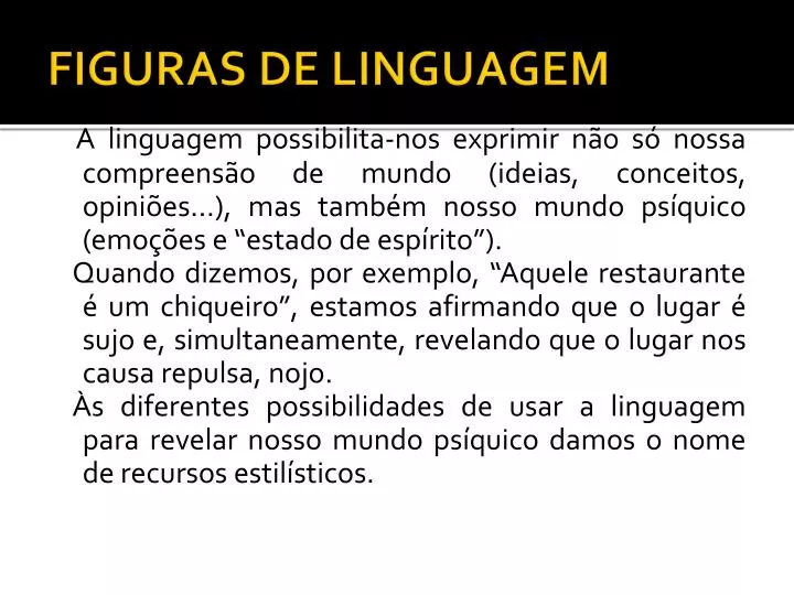 figuras de linguagem