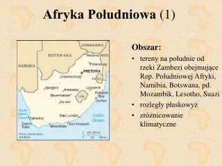 afryka po udniowa 1