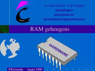 ram geheugens