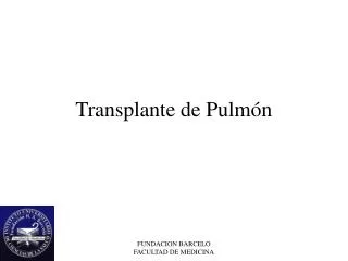 transplante de pulm n
