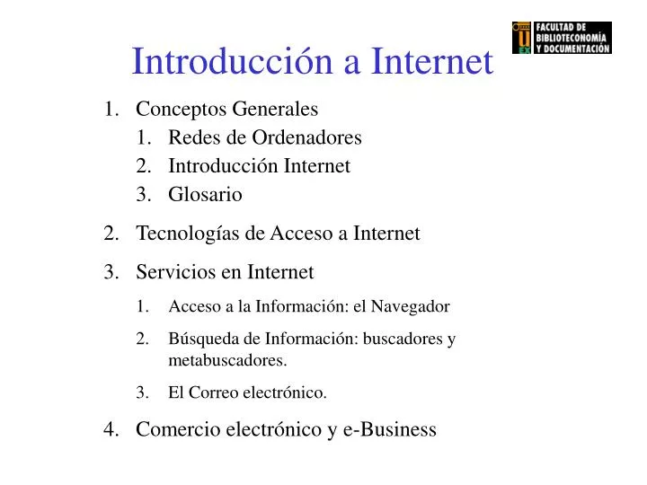 introducci n a internet