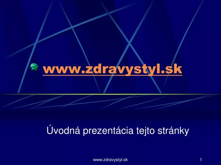 www zdravystyl sk
