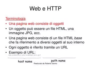 web e http