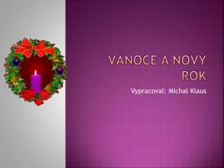 v noce a nov rok