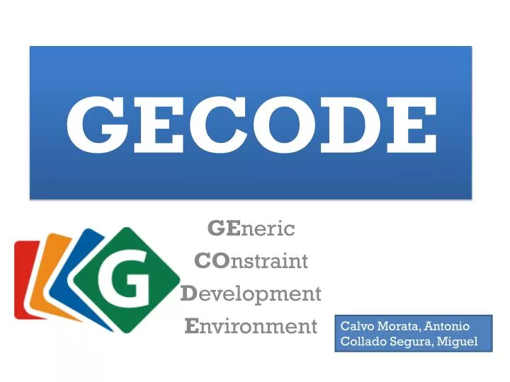 gecode