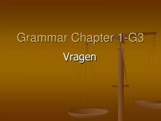 grammar chapter 1 g3