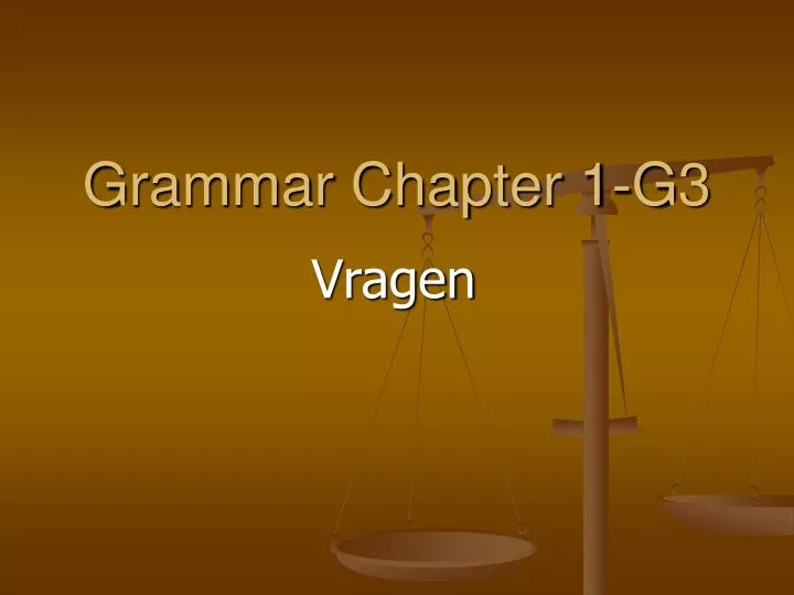 grammar chapter 1 g3