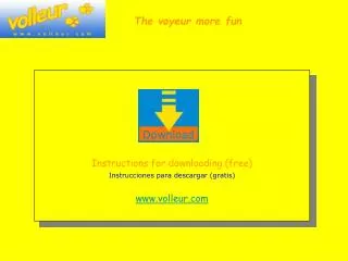 Instructions for downloading (free) Instrucciones para descargar (gratis) volleur