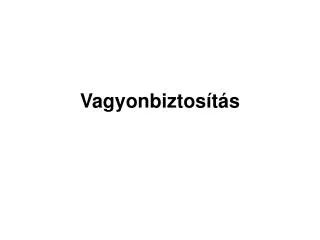 vagyonbiztos t s