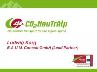 Ludwig Karg B.A.U.M. Consult GmbH (Lead Partner)