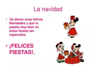 la navidad