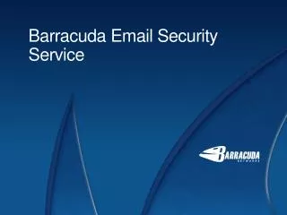 Barracuda Email Security Service