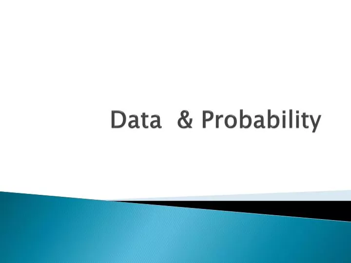 data probability