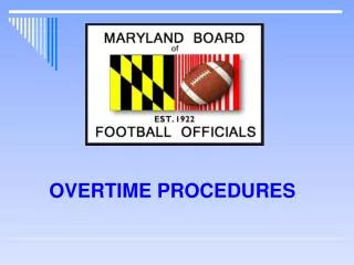 OVERTIME PROCEDURES