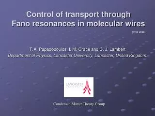 Control of transport through Fano resonances in molecular wires