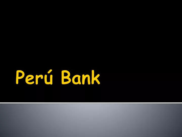 per bank