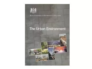 The Urban Environment Impacts on Health and Wellbeing