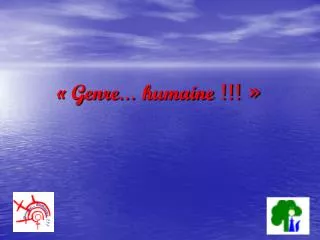 genre humaine