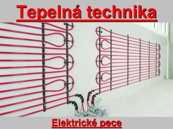 tepeln technika