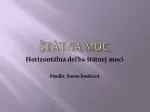 Štátna moc - slide 1