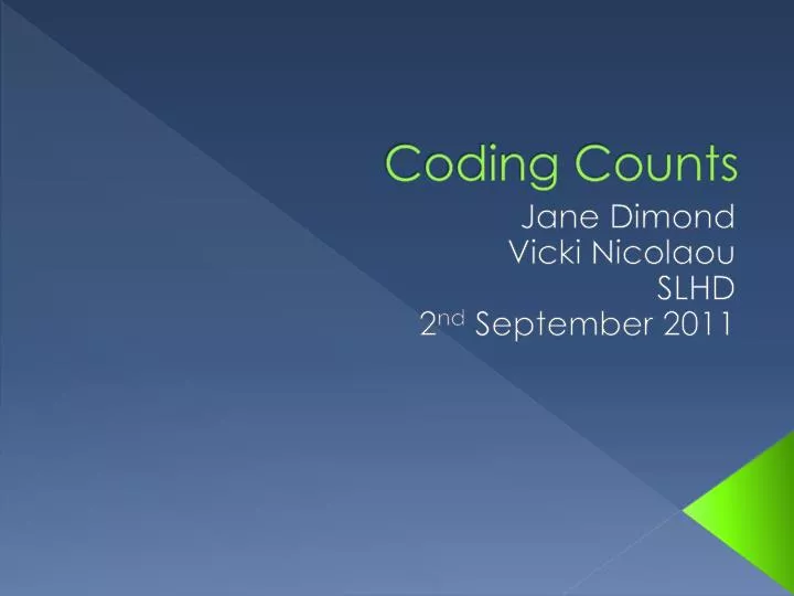 coding counts