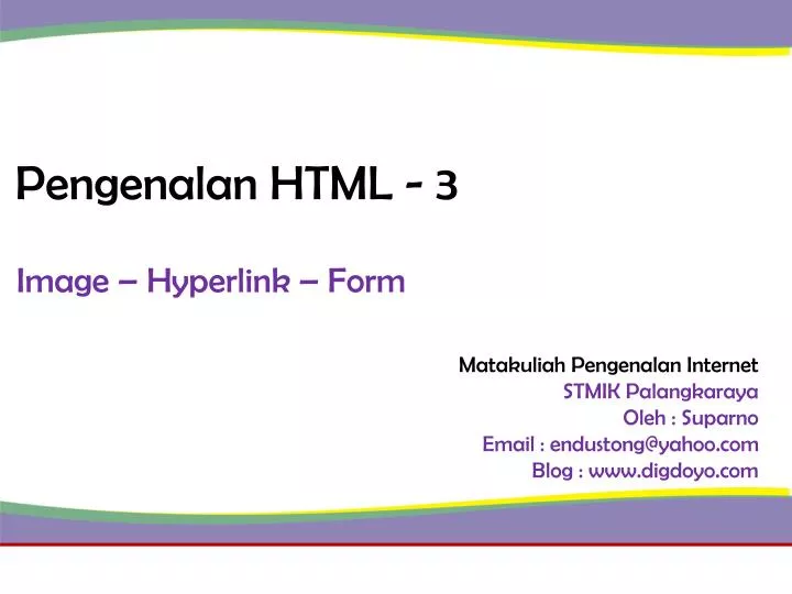 pengenalan html 3